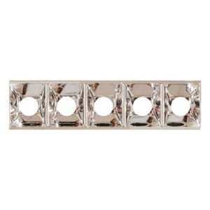 INTEGRAL POLISHED SILVER TRACELUX OUTER COVER 5 LIGHT LENGTH
