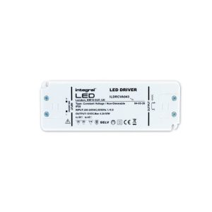 INTEGRAL CONSTANT VOLTAGE DRIVER 50W 12VDC IP20 NON-DIMM 200-240V INPUT