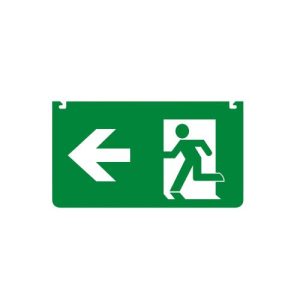 INTEGRAL EMERGENCY ACC LEGEND DOUBLE SIDED LEFT OR RIGHT ARROW FOR ILEMES030 26M EM EXIT SIGN