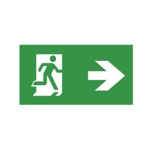 INTEGRAL SLIMLINE 2 EMERGENCY LEGEND RIGHT ARROW FOR ILEMES050/51