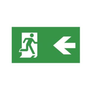 INTEGRAL SLIMLINE 2 EMERGENCY LEGEND LEFT ARROW FOR ILEMES050/51