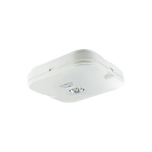 INTEGRAL 1W OPEN AREA EMERGENCY DOWNLIGHT IP44 130LM 6000K TEST BUTTON WHITE