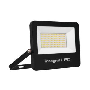 INTEGRAL SUPER SLIM 2 FLOODLIGHT IP67 5000LM 50W TUYA 3000/4000/6500K 120° NON-DIMM 100LM/W BLACK INTEGRAL