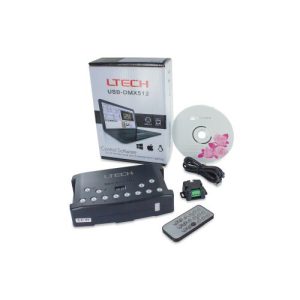 INTEGRAL CONTROLLER FLOODLIGHT RGBW DMX - LTECH LTSA512 - PROGRAMMABLE, SOFTWARE INCLUDED - 99 PRE-SET COLOURS - DIMM & SPEED CONTROL