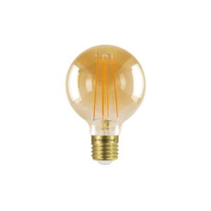 INTEGRAL SUNSET GLOBE G80 E27 380LM 5W 1800K DIMMABLE 300 BEAM AMBER