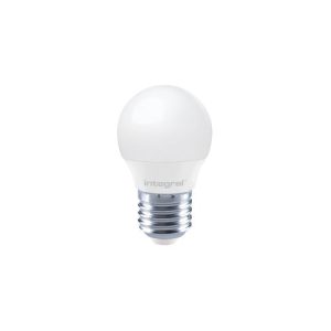 INTEGRAL GOLF BALL BULB E27 470LM 5W 2700K DIMMABLE 260 BEAM FROSTED