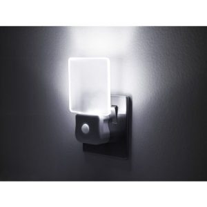 INTEGRAL NIGHTLIGHT WITH NIGHT AND MOTION SENSOR UK PLUG WHITE