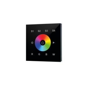 INTEGRAL RF WALL MOUNT TOUCH REMOTE RGBW 1 ZONE 100-240 AC INPUT BLACK REQUIRED TO USE WITH ILRC014 RECEIVER