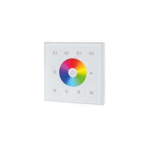 INTEGRAL RF WALL MOUNT TOUCH REMOTE RGBW 1 ZONE 100-240 AC INPUT WHITE REQUIRED TO USE WITH ILRC014 RECEIVER