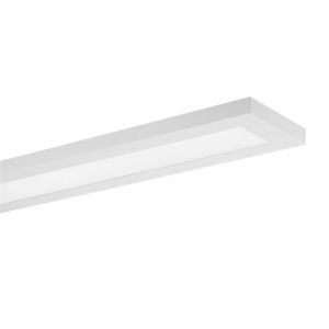 INTEGRAL LINEAL SUSPENDED OR SURFACE MOUNTED OFFICE DIRECT 5FT EMERGENCY WATTAGE SWITCHABLE 28W/50W CCT SWITCHABLE 3000K/4000K/5000K 90º 110lm/w NON-DIMM WHITE