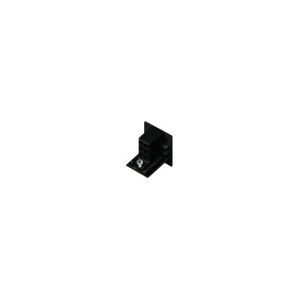 INTEGRAL BLACK END CAP WITH LOCKING SCREW FOR STANDARD STUCCHI 3 CIRCUIT 230V ONETRACK