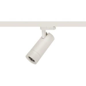 INTEGRAL FOCUSPRO 15W WHITE LED SPOT LIGHT NON-DIMMABLE ZOOMABLE BEAM ANGLE 20-55 DEG TRACK MOUNTED 3 CIRCUIT 3000K 164MM CRI90 1304LM 86LM/W 220-240V