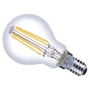 3.5W 350LM SES LED CLEAR DIMMABLE FILAMENT GOLFBALL