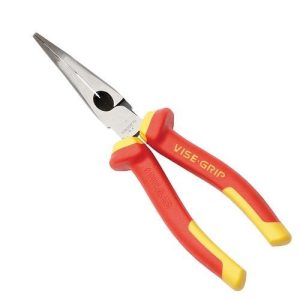 IRWIN VISE-GRIP VDE 8IN LONG NOSE PLIERS