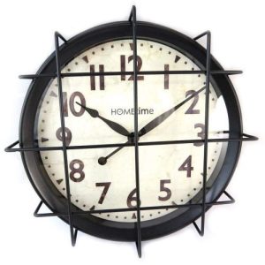 IRON GRILL WALL CLOCK