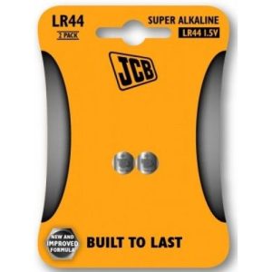 JCB LR44 ALKALINE 2PK S5344