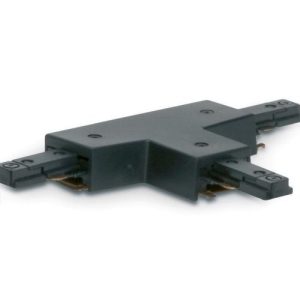 JCC BLACK MAINS TRACK T- CONNECTOR