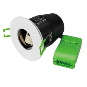 JCC FIREGD (74MM CUT) GU10 WH TST/LK D/L