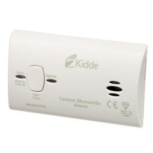 KIDDE 10-YR REPLACEABLE BATTERY CARBON MONOXIDE ALARM+DIGITAL DISPLAY