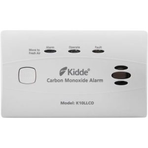 KIDDE 10-YR LITHIUM SEALED-IN BATTERY CARBON MONOXIDE ALARM