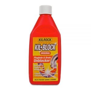 KILROCK PLUGHOLE & DRAIN UNBLOCKER KB500
