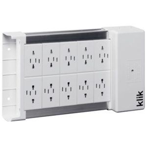 KLIK 10-OUTLET LIGHTING DISTRIBUTION BOX