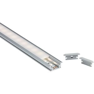 KNIGHTSBRIDGE 1M ALUMINIUM PROFILE - FLOOR RECESSED