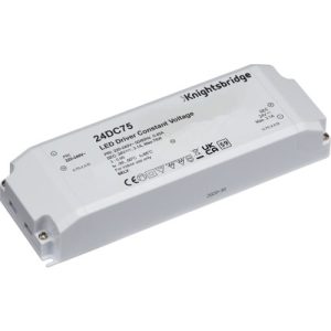 KNIGHTSBRIDGE IP20 24V 75W DC LED DRIVER - CONSTANT VOLTAGE