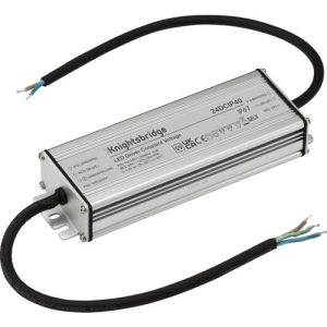 KNIGHTSBRIDGE 24V IP67 40W DC LED DRIVER - CONSTANT VOLTAGE