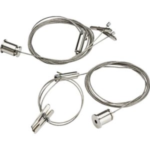 KNIGHTSBRIDGE SUSPENSION FIXING KIT FOR SURFACE MOUNTED FLUORESCENT FITTINGS