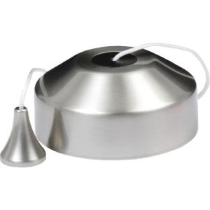 KNIGHTSBRIDGE 10AX 2-WAY PULL CORD SWITCH - BRUSHED CHROME