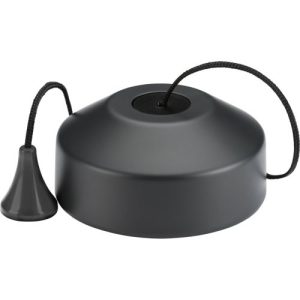 KNIGHTSBRIDGE 1-WAY 10-150W (5-100W LED) TRAILING EDGE PULL CORD DIMMER SWITCH -ANTHRACITE