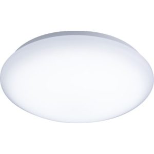 KNIGHTSBRIDGE 230V IP44 14W BF LED EMERGENCY BULKHEAD WITH SENSOR 300MM 1020LM 6000K