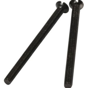 KNIGHTSBRIDGE M3.5 X 50MM FLAT-HEAD COUNTERSUNK ELECTRICAL SOCKET SCREW - BLACK