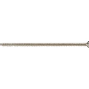 3.5 X 75MM FLAT HEAD NICKLE PLATED EXTENSION SCREW (EACH)