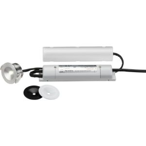 KNIGHTSBRIDGE 230V IP20 3W LED EMERGENCY DOWNLIGHT - SELF-TEST