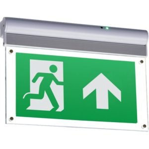 KNIGHTSBRIDGE 230V IP20 4W LED SELF-TEST EXIT SIGN
