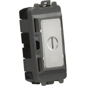KNIGHTSBRIDGE 20AX 2 WAY SP KEY MODULE - BRUSHED CHROME