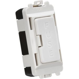 KNIGHTSBRIDGE 13A FUSED MODULE - WHITE