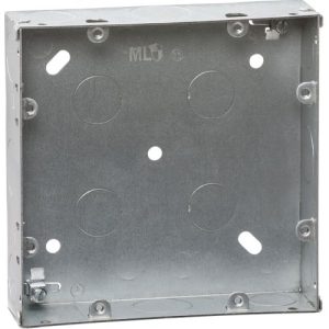 KNIGHTSBRIDGE 6-8G 35MM GALVANISED STEEL BOX