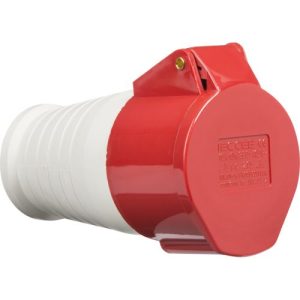 KNIGHTSBRIDGE 415V IP44 16A CONNECTOR 3P + N + E