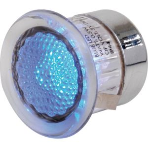 KNIGHTSBRIDGE IP44 CLEAR LED KIT 4 X 0.5W BLUE LEDS
