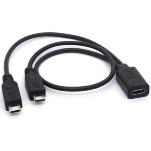 KNIGHTSBRIDGE 5 METRE 2 MALE PLUGS LINKABLE KIT EXTENSION COOL WHITE SPLITTER