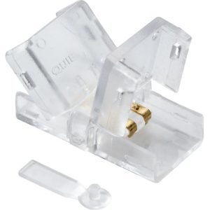 KNIGHTSBRIDGE 12V / 24V IP65 LED FLEX STRIP TO STRIP CONNECTOR - SINGLE COLOUR