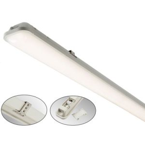 KNIGHTSBRIDGE 230V IP65 4FT 36W LED NON-CORROSIVE FITTING 1180MM EM3