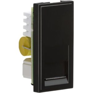 KNIGHTSBRIDGE TELEPHONE MASTER OUTLET MODULE 25 X 50MM (IDC) - BLACK