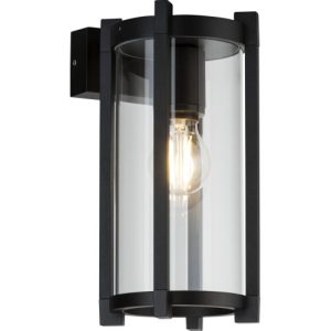 KNIGHTSBRIDGE 230V IP54 E27 CYLINDER OUTDOOR WALL LIGHT