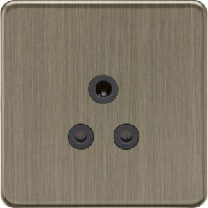 KNIGHTSBRIDGE SCREWLESS 5A UNSWITCHED SOCKET - ANT