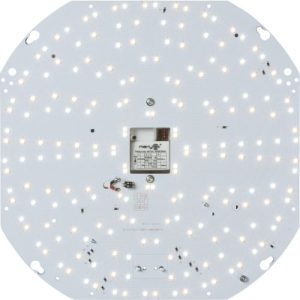 KNIGHTSBRIDGE 230V 18W CCT ADJUSTABLE LED GEAR TRAY WITH SENSOR