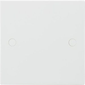 KNIGHTSBRIDGE SQUARE EDGE 1G BLANK PLATE